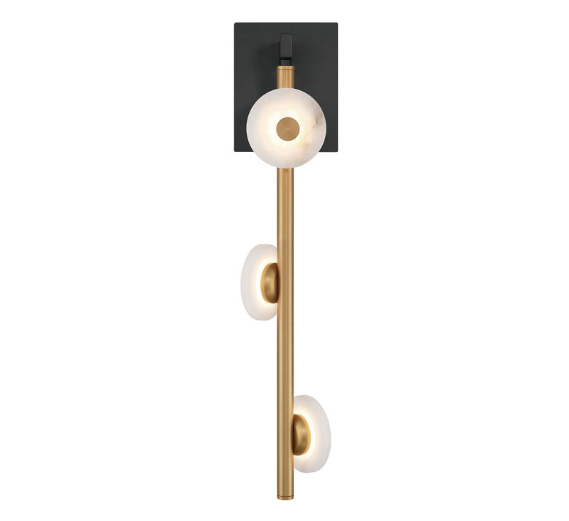 Lib & Co. 12357-02 LED Wall Mount, Black