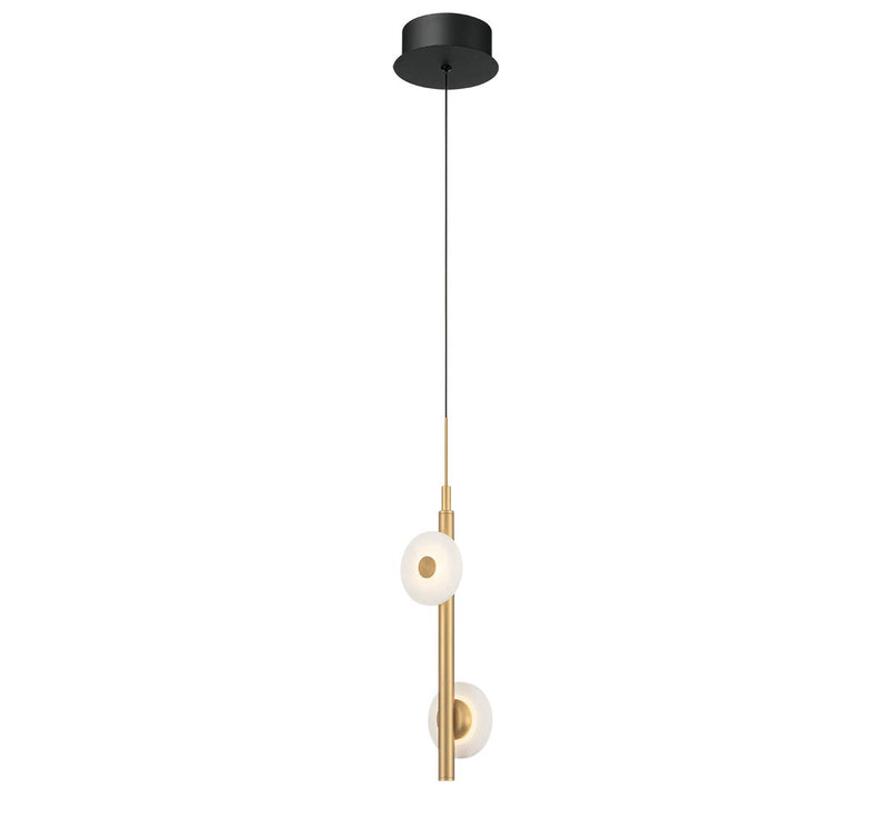 Lib & Co. 12358-02 LED Pendant, Black