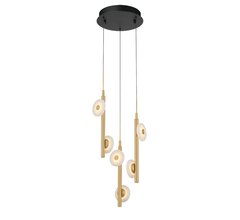 Lib & Co. 12359-02 LED Pendant, Black