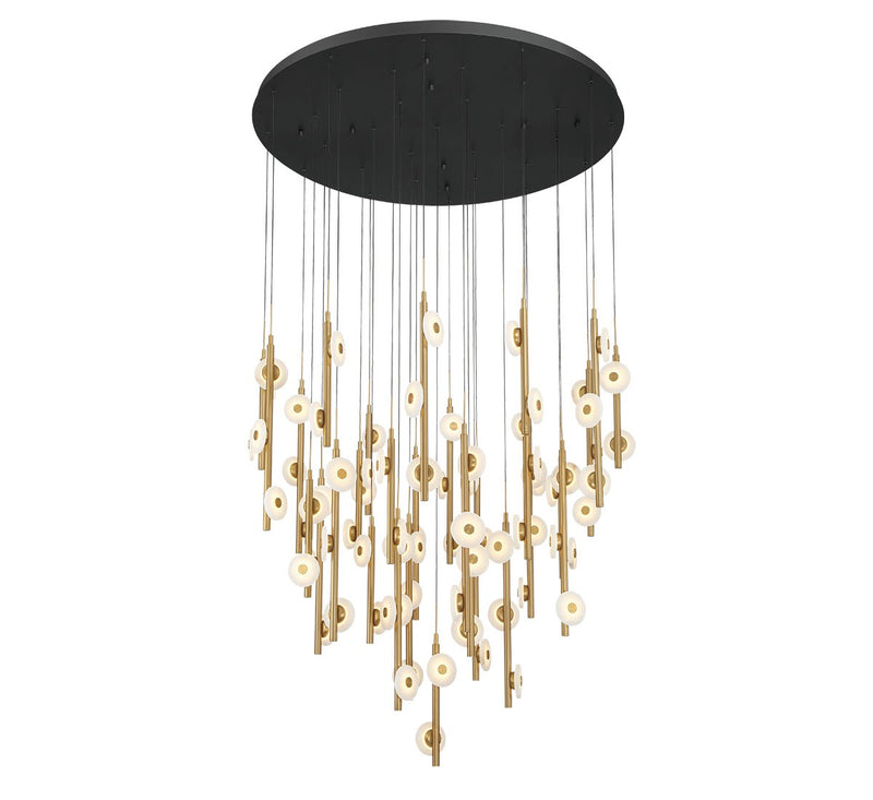 Lib & Co. 12363-02 LED Chandelier, Black