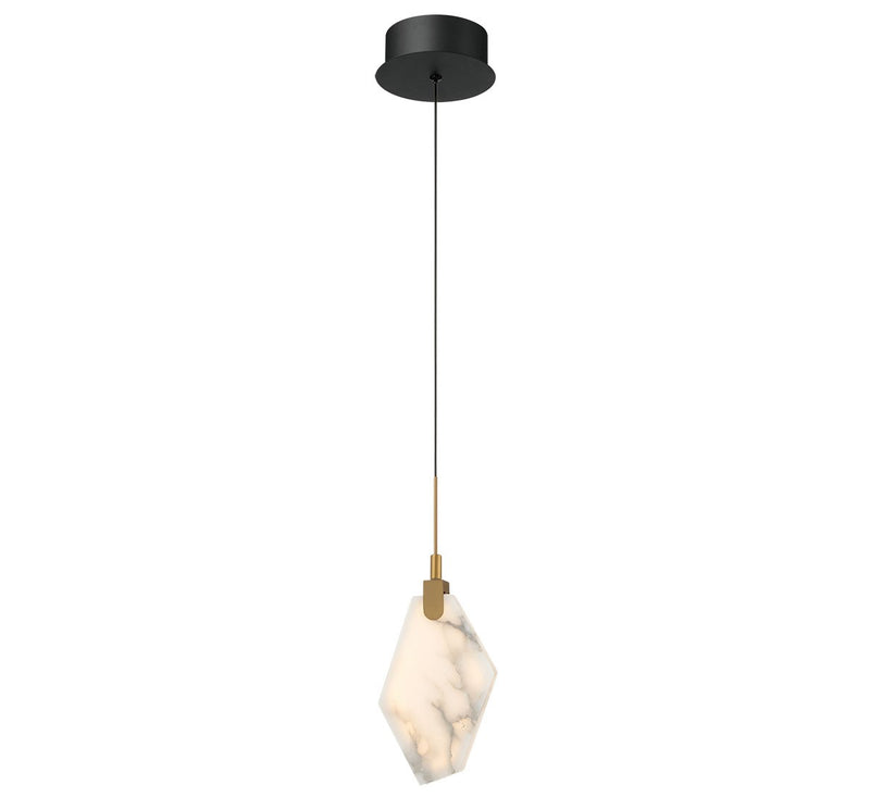 Lib & Co. 12380-02 LED Pendant, Black