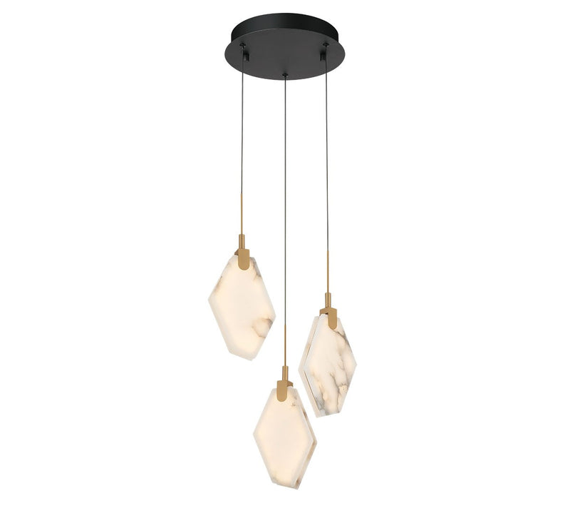 Lib & Co. 12381-02 LED Pendant, Black