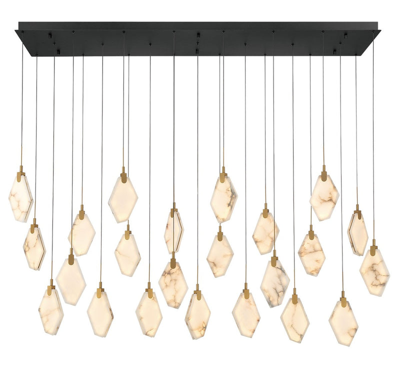 Lib & Co. 12390-02 LED Chandelier, Black