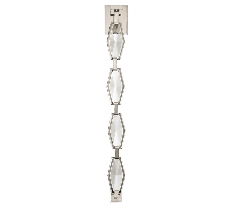 Lib & Co. 12392-058 LED Wall Mount, Polished nickel