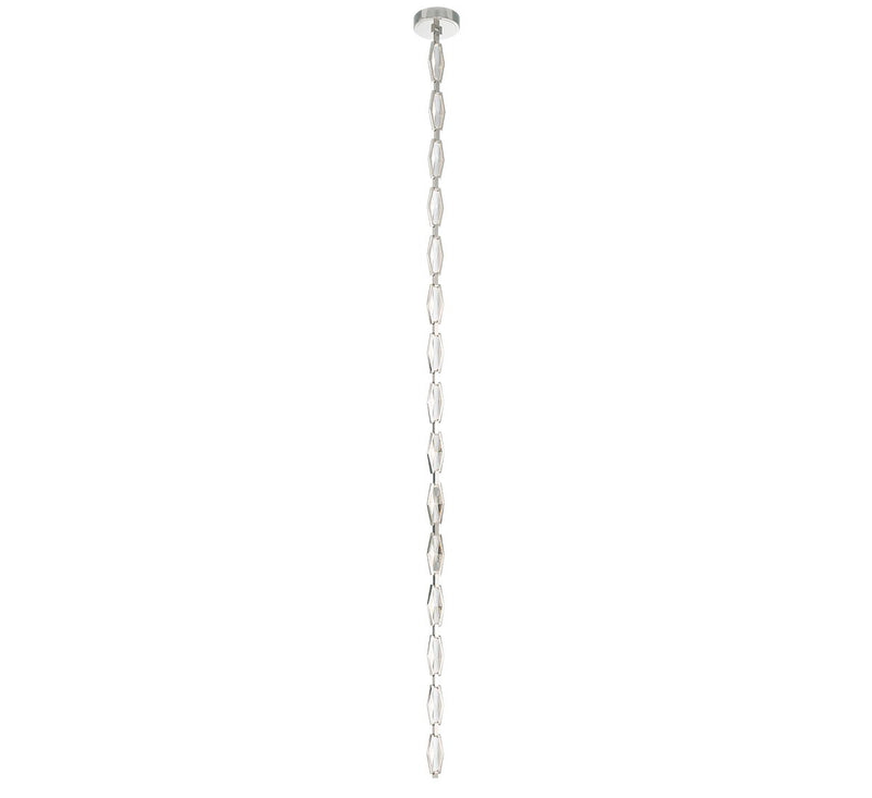 Lib & Co. 12395-058 LED Chandelier, Polished nickel