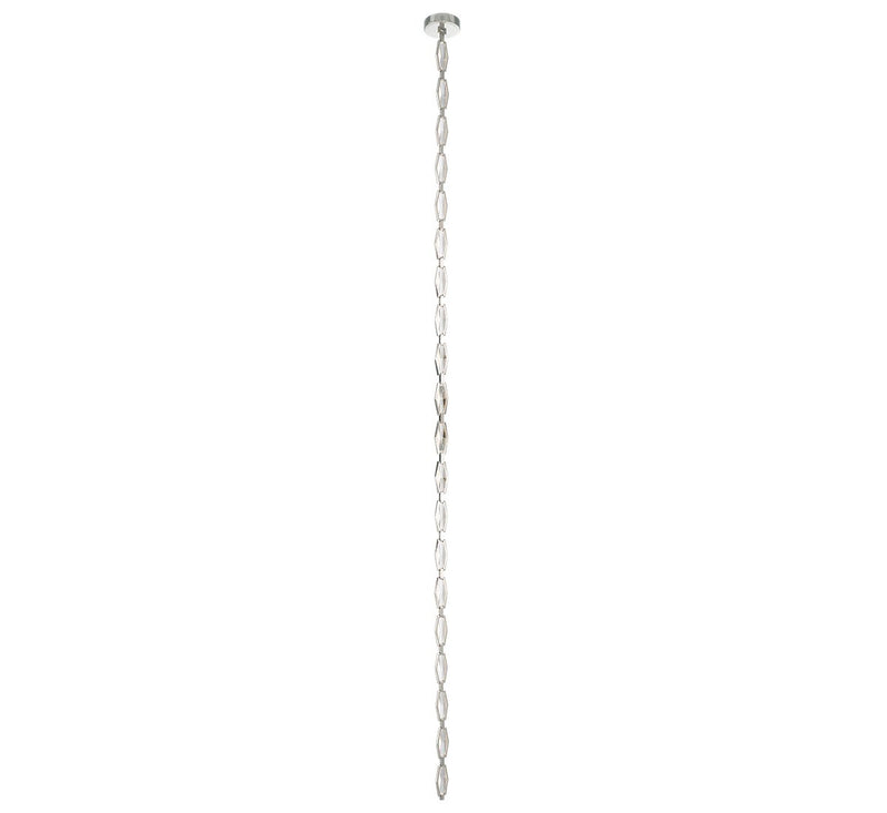 Lib & Co. 12396-058 LED Chandelier, Polished nickel