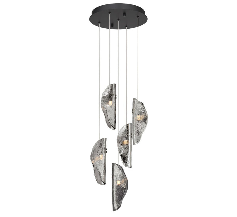 Lib & Co. 12407-019-02 LED Chandelier, Black