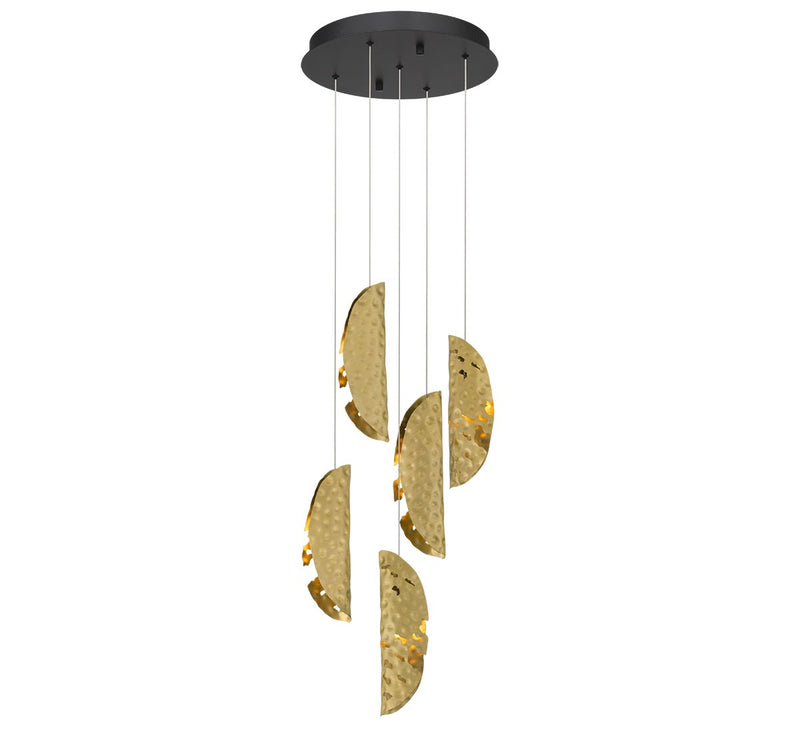Lib & Co. 12407-020-02 LED Chandelier, Black