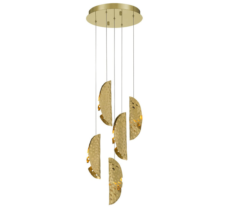 Lib & Co. 12407-020-07 LED Chandelier, Gold
