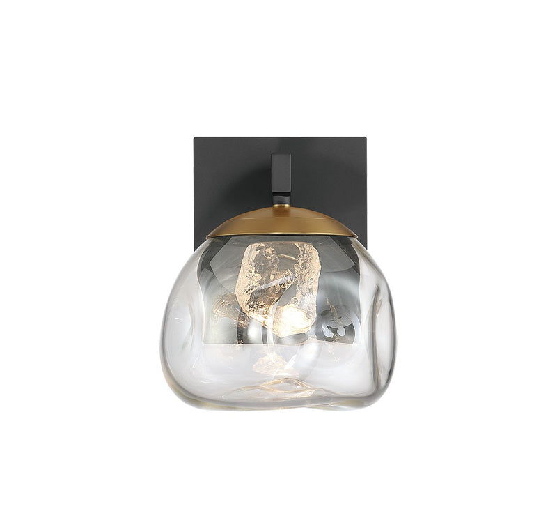 Lib & Co. 12450-02 LED Wall Mount, Matte black