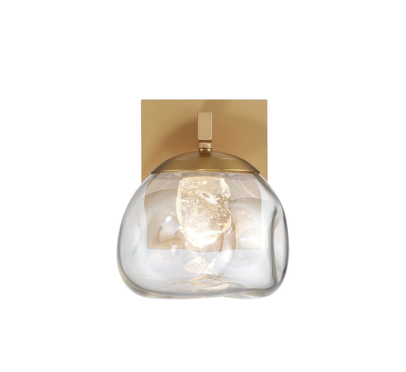 Lib & Co. 12450-030 LED Wall Mount, Painted antique brass