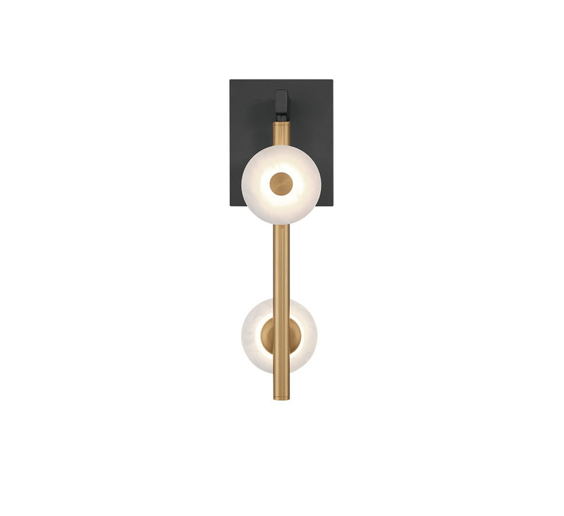 Lib & Co. 12451-02 LED Wall Mount, Black