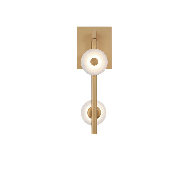 Lib & Co. 12451-030 LED Wall Mount, Painted antique brass