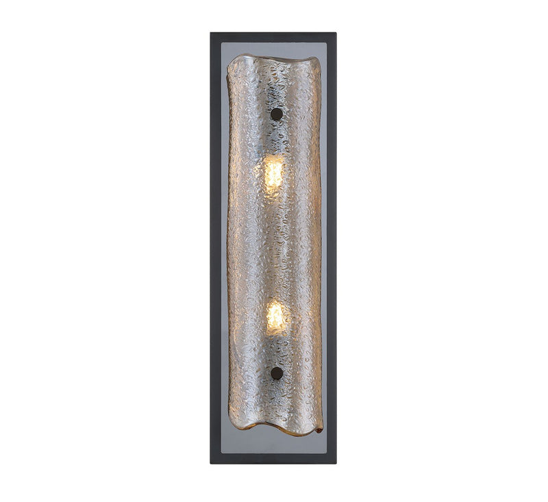 Lib & Co. 12437-018-02 LED Wall Mount, Black