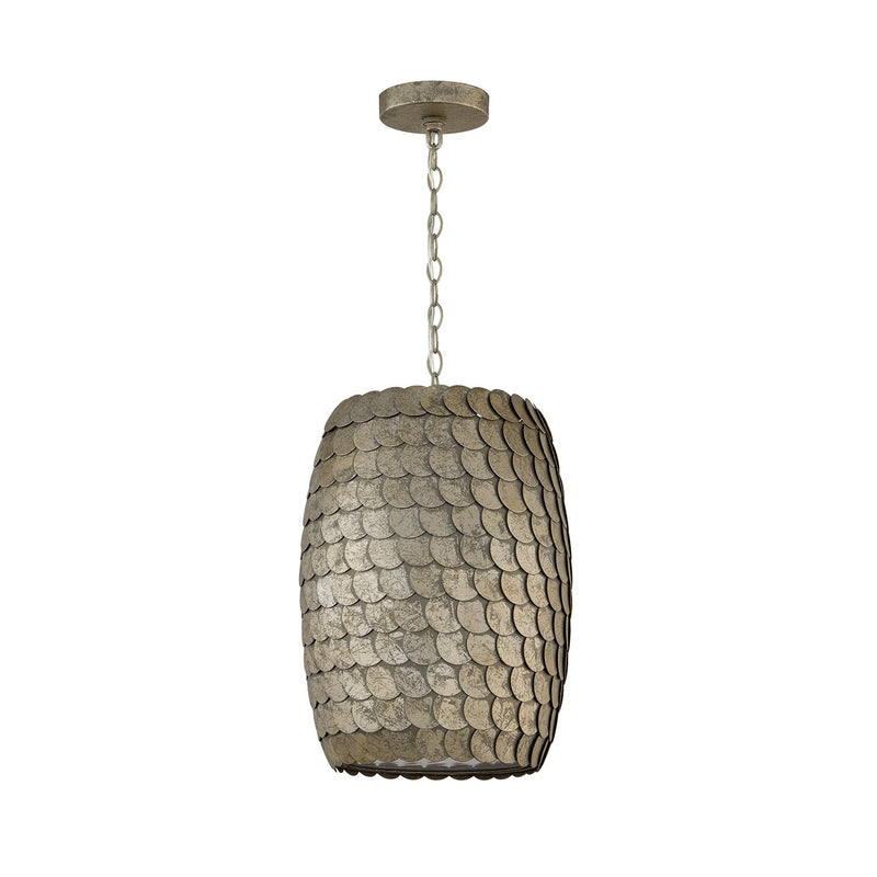 Capital Lighting 359911GCL One Light Pendant, Grecian Luster