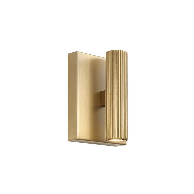 Capital Lighting 659021AD LED Wall Sconce, Aged Brass