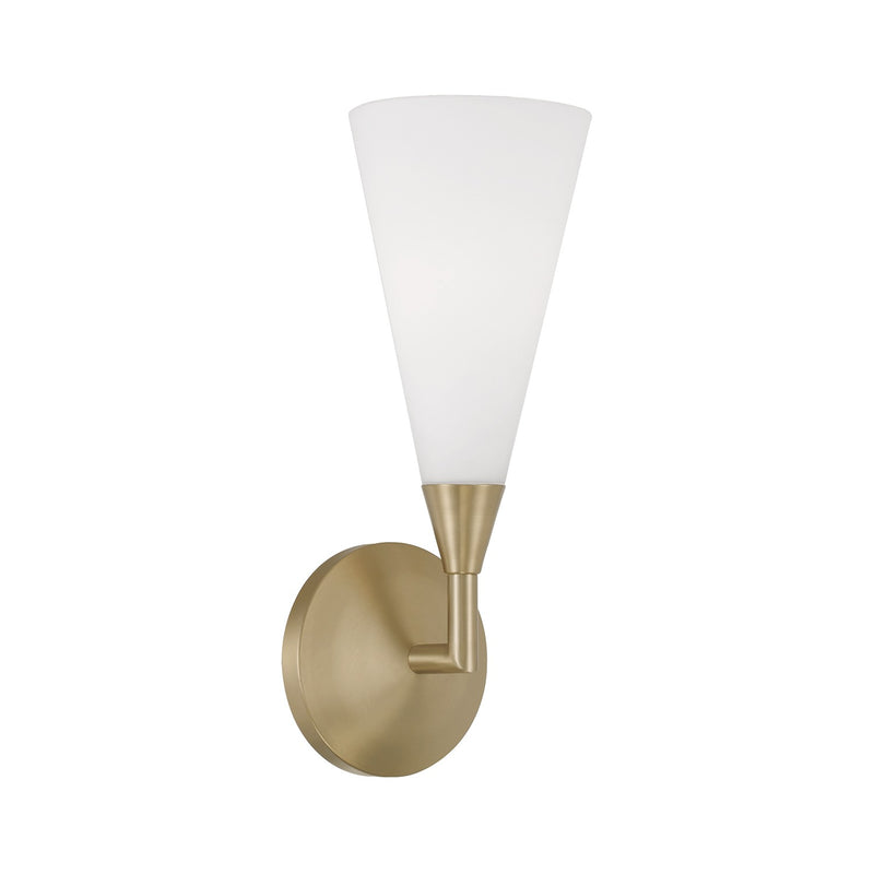 Capital Lighting 659111MA One Light Wall Sconce, Matte Brass