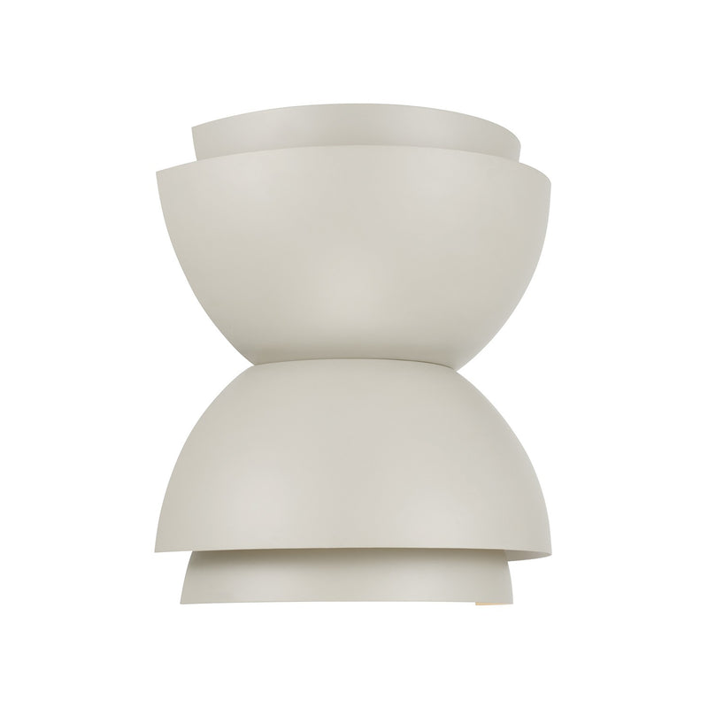 Capital Lighting 659221TP Two Light Wall Sconce, Taupe