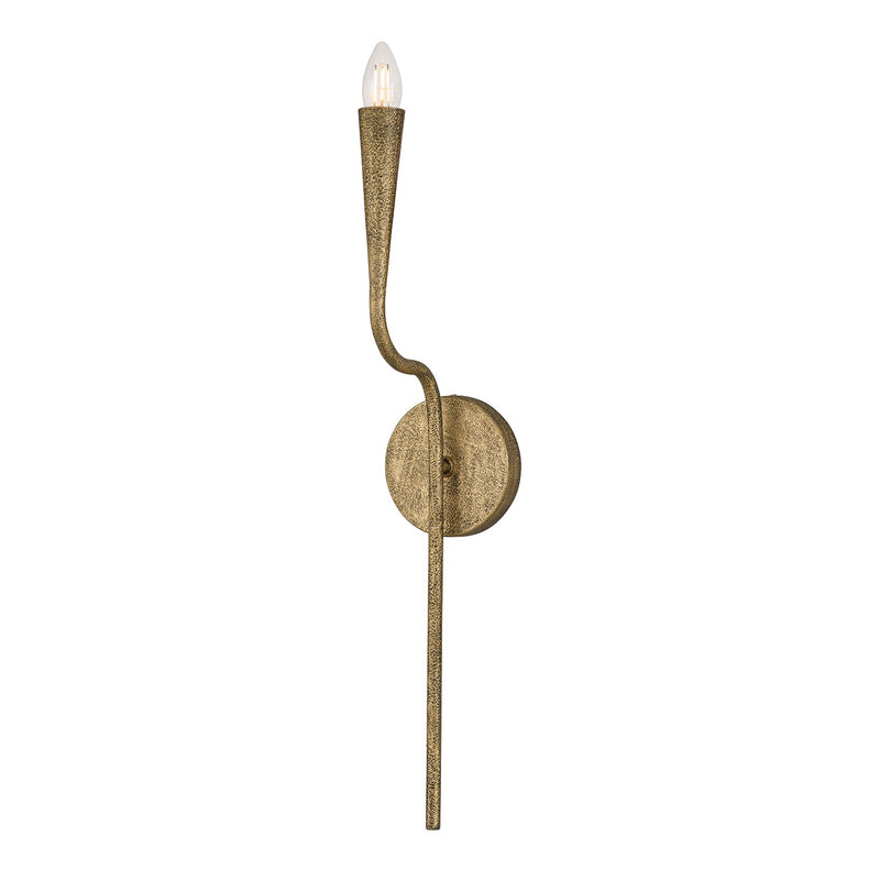 Capital Lighting 659811ARG One Light Wall Sconce, Artisan Gold