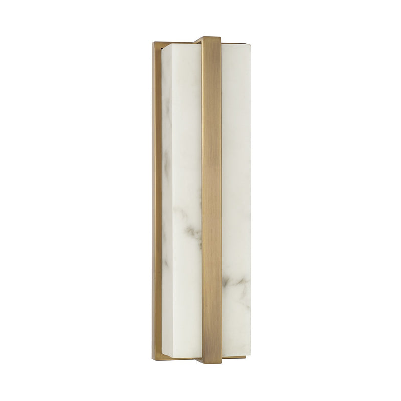 Capital Lighting 661211AD LED Wall Sconce, Aged Brass