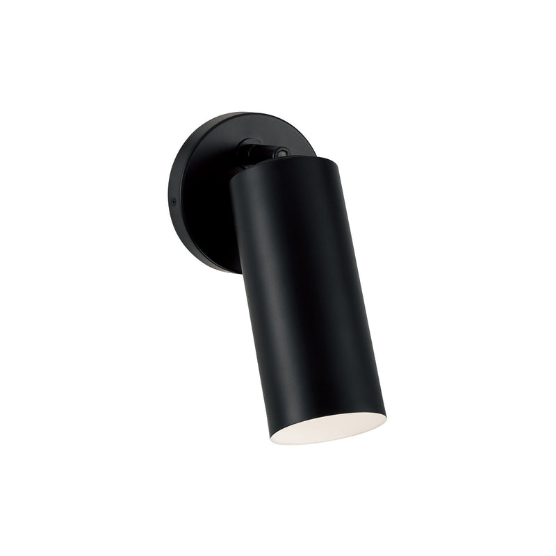 Capital Lighting 661711MB One Light Wall Sconce, Matte Black