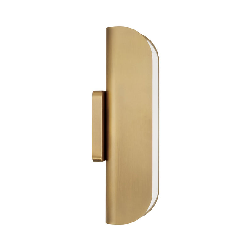 Capital Lighting 661811AD LED Wall Sconce, Aged Brass