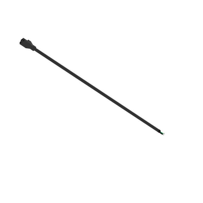 Nora Lighting NUDA-HW72B Hardwire Power Cord, Black