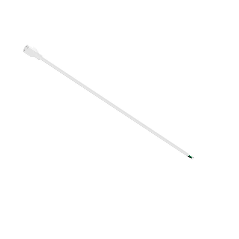 Nora Lighting NUDA-HW72MPW Hardwire Power Cord, Matte Powder White