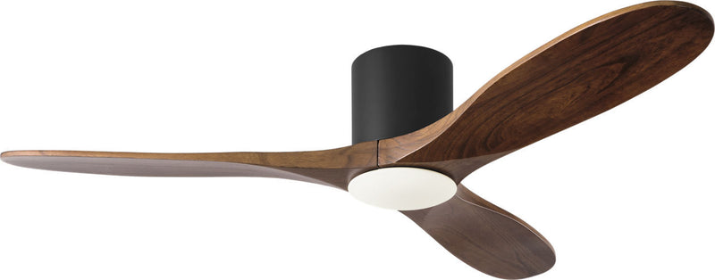 Visual Comfort Fan 3MAVHSM52MBKD 52" Ceiling Fan, Matte Black