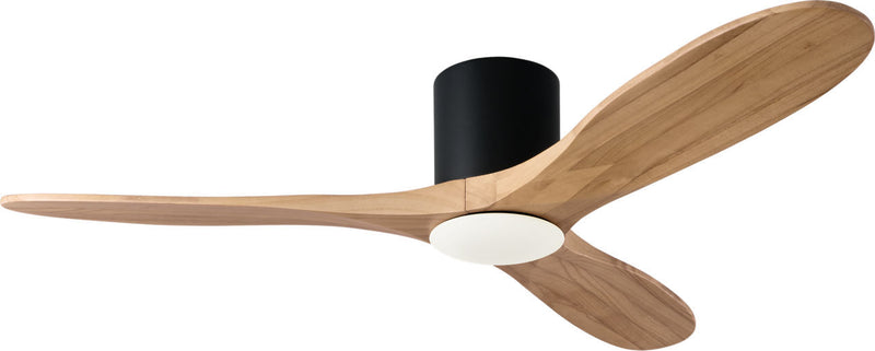 Visual Comfort Fan 3MAVHSM52MBKNHD 52" Ceiling Fan, Matte Black