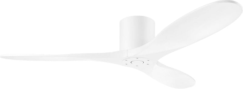 Visual Comfort Fan 3MAVHSM52RZW 52" Ceiling Fan, Matte White