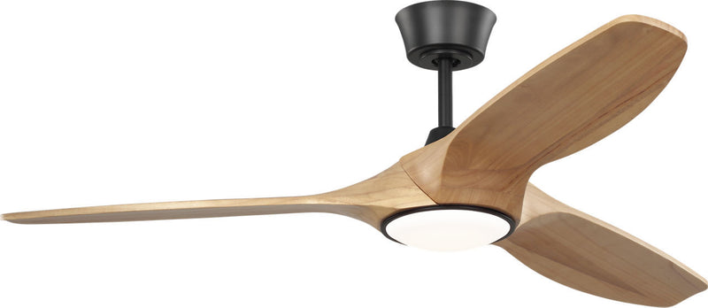 Visual Comfort Fan 3SLNSM52MBKNHD 52" Ceiling Fan, Midnight Black
