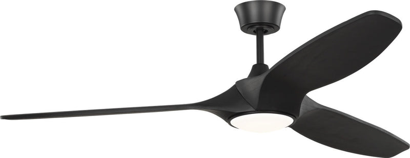 Visual Comfort Fan 3SLNSM60MBKD 60" Ceiling Fan, Midnight Black