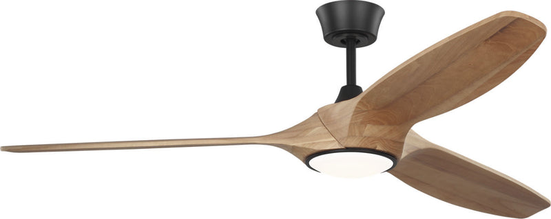 Visual Comfort Fan 3SLNSM60MBKNHD 60" Ceiling Fan, Midnight Black
