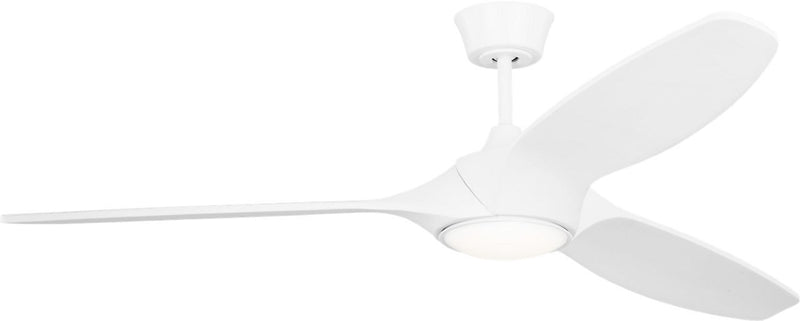 Visual Comfort Fan 3SLNSM60RZWD 60" Ceiling Fan, Matte White