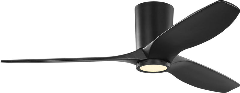 Visual Comfort Fan 3SYRHSM52MBKD 52" Ceiling Fan, Midnight Black