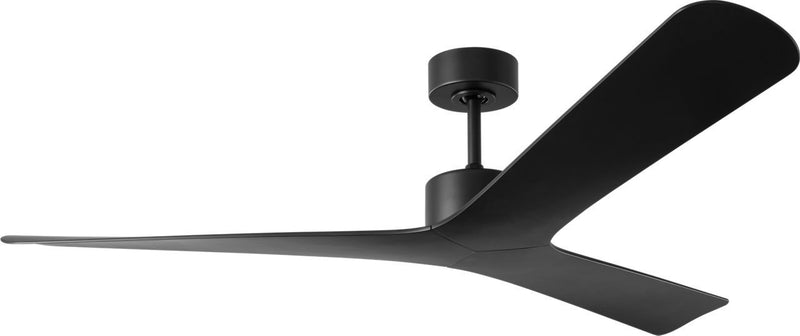 Visual Comfort Fan 3TPKSM57MBK 57" Ceiling Fan, Midnight Black