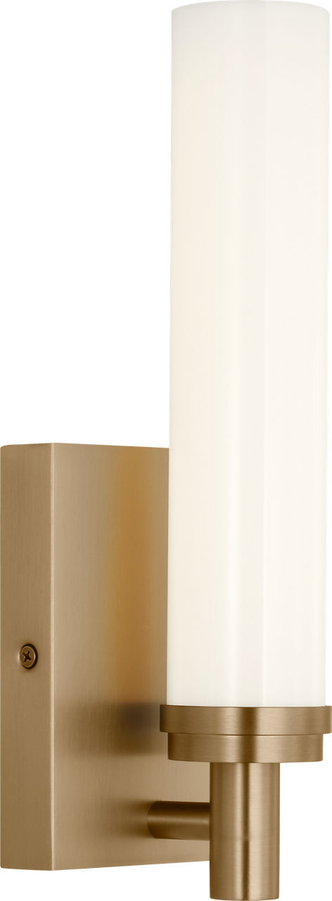 Generation Lighting GLV1441SB-L LED Vanity, Satin Brass