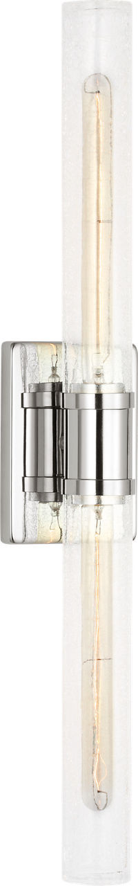 Visual Comfort Studio 4665002CC-05 Two Light Vanity, Chrome/Chrome