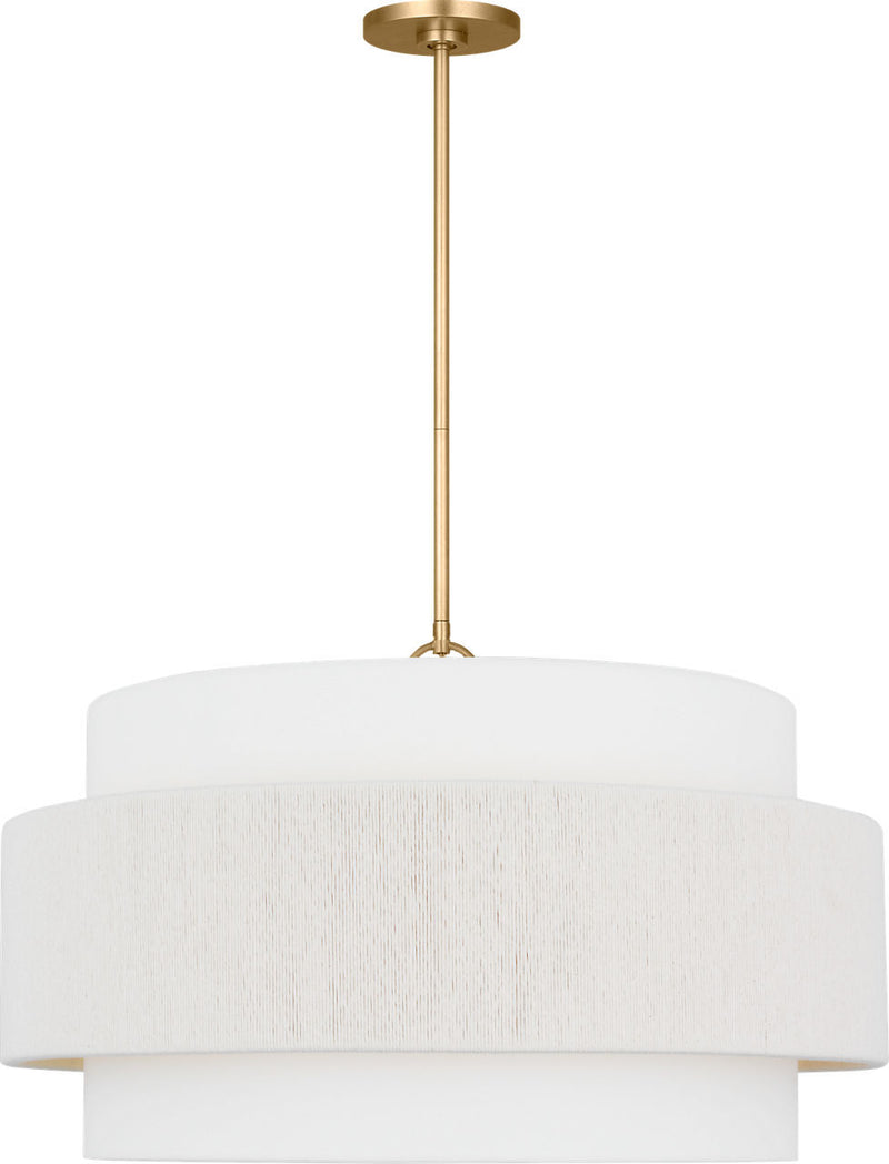 Visual Comfort Studio EP1184GD Four Light Hanging Shade, Gild/Gild