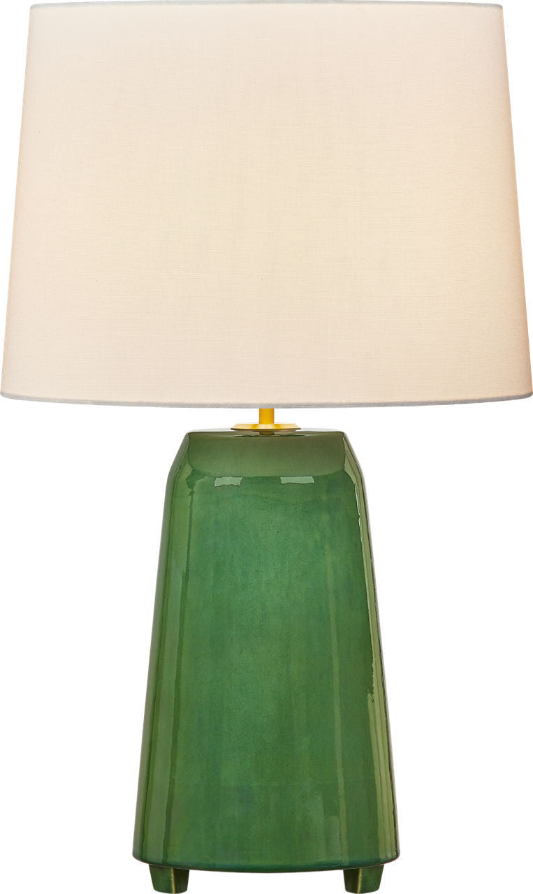 Visual Comfort Studio HT1191GG One Light Table Lamp, Green/Green