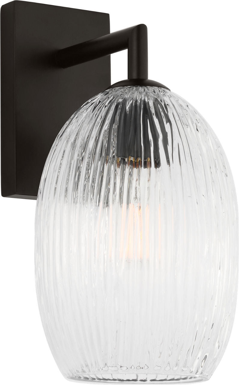 Visual Comfort Studio HW1001AI One Light Wall Sconce, Aged Iroged Iron
