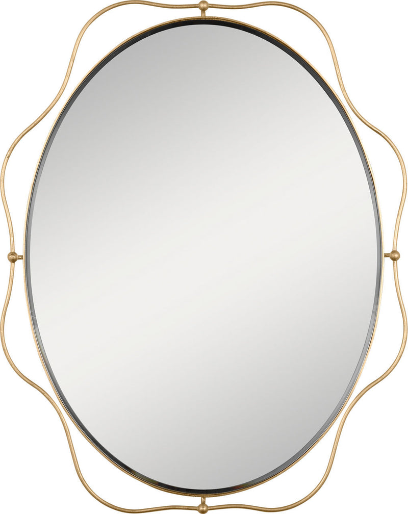 Visual Comfort Studio KSMR100GD Mirror, Gild/Gild