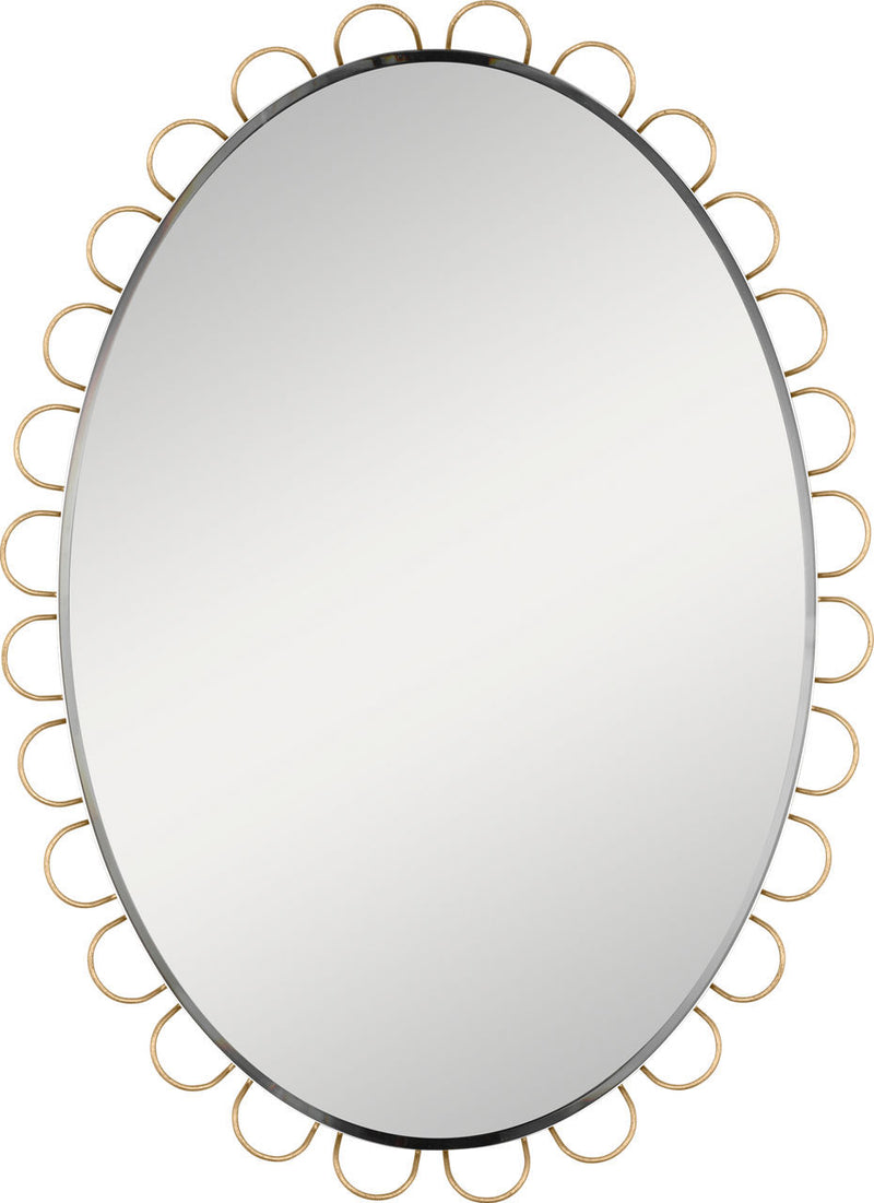 Visual Comfort Studio KSMR102GD Mirror, Gild/Gild