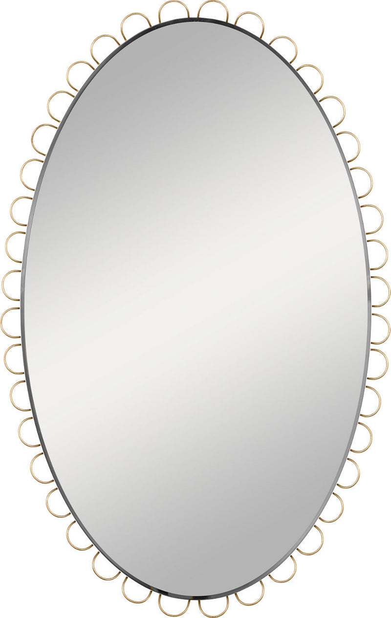 Visual Comfort Studio KSMR103GD Mirror, Gild/Gild