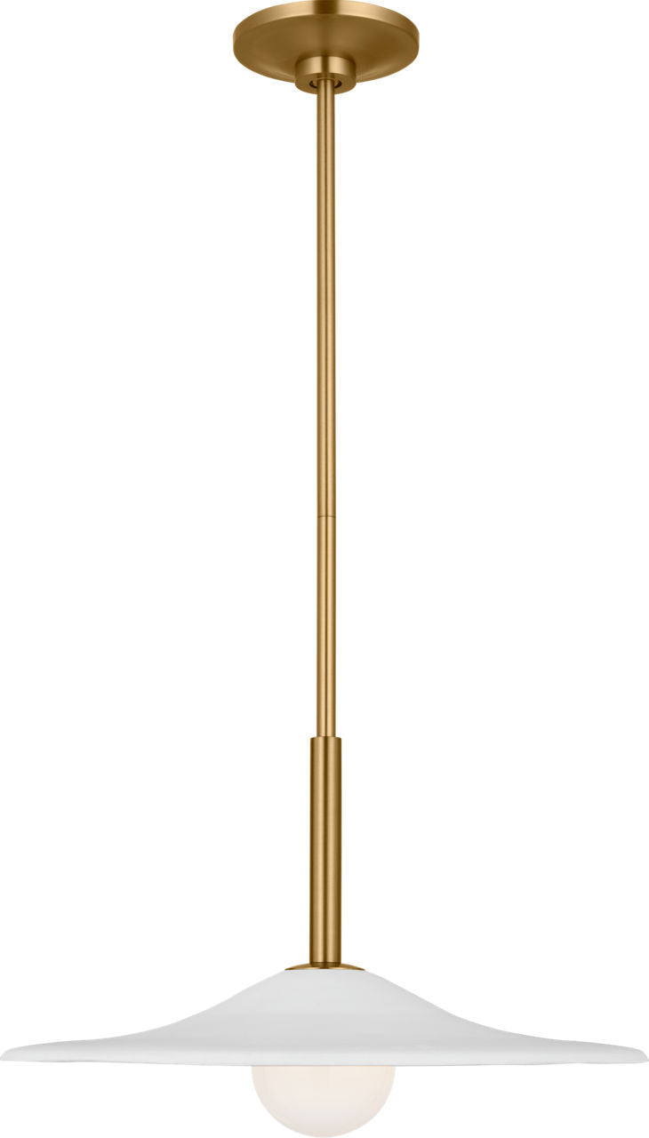 Visual Comfort Studio KSP1191BBS LED Pendant, Burnished Brass/Burnished Brass