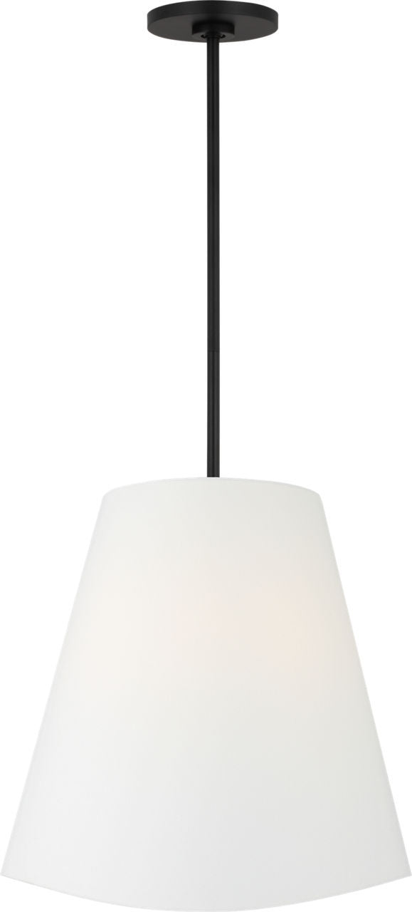 Visual Comfort Studio KSP1213MBK Three Light Hanging Shade, Midnight Black/Midnight Black