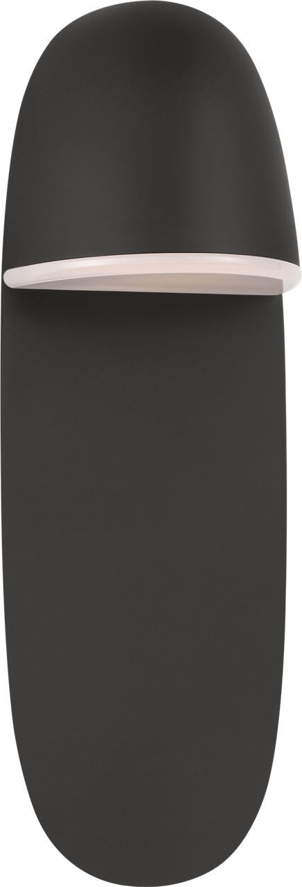 Visual Comfort Studio KSW1221MBK LED Wall Sconce, Midnight Black/Midnight Black