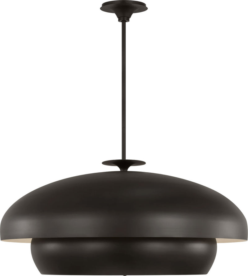 Visual Comfort Studio LXC11910AI Ten Light Chandelier, Aged Iroged Iron