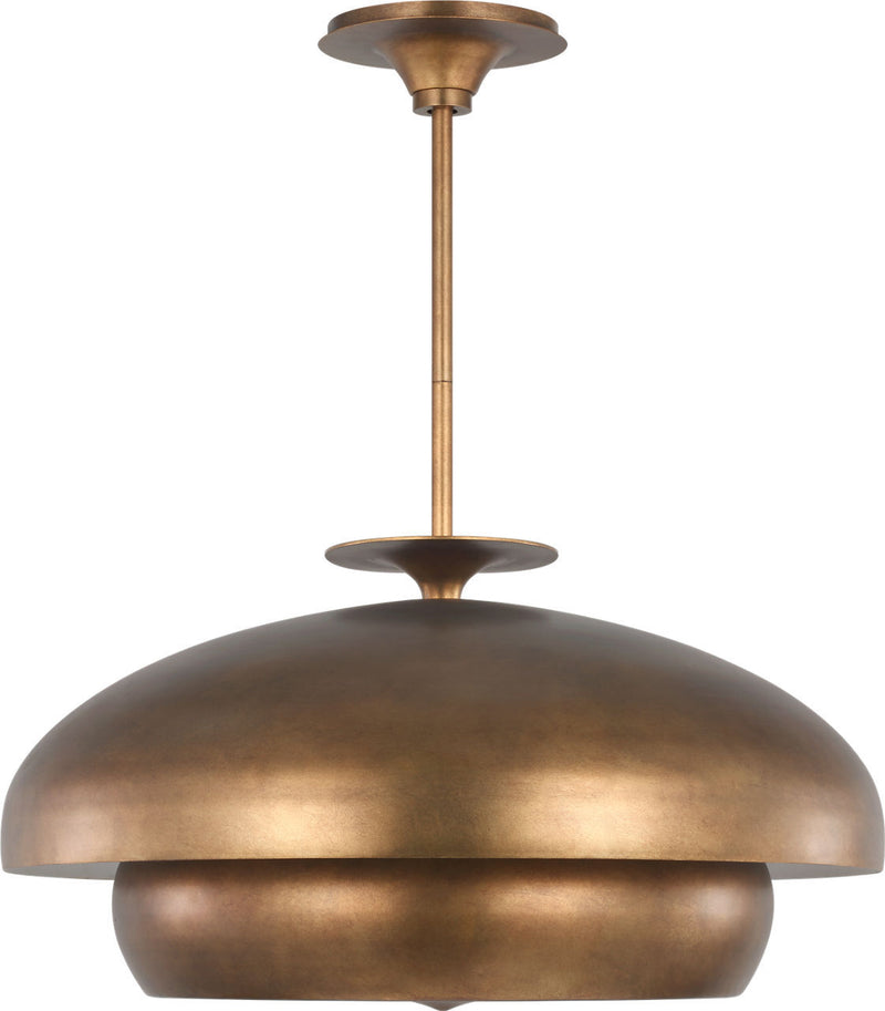 Visual Comfort Studio LXC1208VGD Eight Light Chandelier, Vintage Gild/Vintage Gild